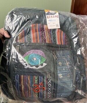 Colorful Rising International Backpack Made In Nepal